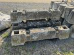 Concrete barrier blocks 7 pcs 5