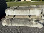 Concrete barrier blocks 10 pcs 2