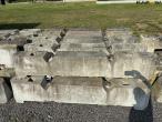 Concrete barrier blocks 7 pcs 2