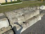 Concrete barrier blocks 7 pcs 3