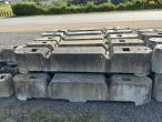 Concrete barrier blocks 7 pcs 6