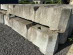 Concrete barrier blocks 7 pcs 10