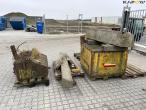 Concrete blocks, counterweights and granite curbs 5