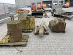 Concrete blocks, counterweights and granite curbs 6