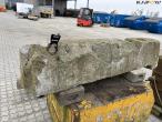 Concrete blocks, counterweights and granite curbs 10