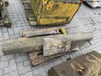 Concrete blocks, counterweights and granite curbs 19