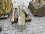 Concrete blocks, counterweights and granite curbs 20