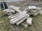 Concrete blocks, counterweights and granite curbs 2