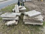 Concrete blocks, counterweights and granite curbs 30