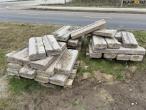 Concrete blocks, counterweights and granite curbs 31