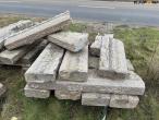 Concrete blocks, counterweights and granite curbs 41