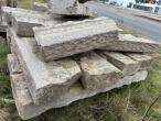 Concrete blocks, counterweights and granite curbs 43