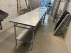 Tables 2 pcs partially stainless steel 3