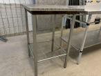 Tables 2 pcs partially stainless steel 12