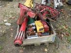 Bredal B6 fertilizer spreader with extra spare parts 43