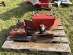 Bredal reduction gear and trailer hitch for B80 spreader 4