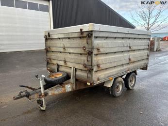 Brenderup closed trailer