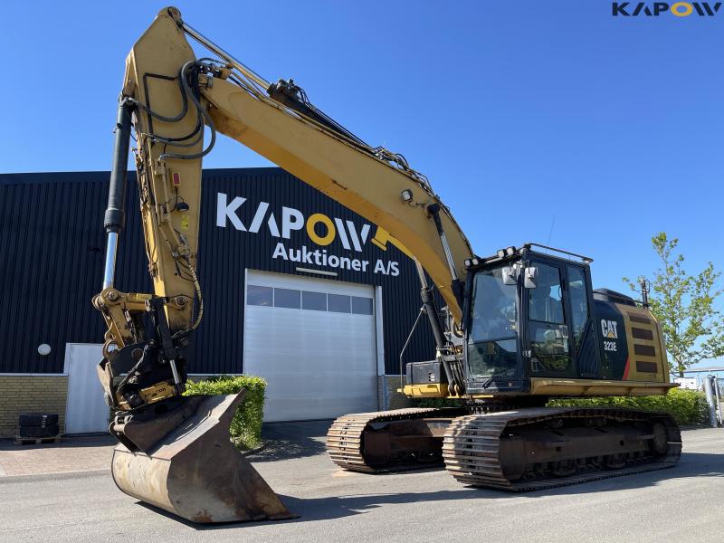 CAT 323E excavator with GPS 1