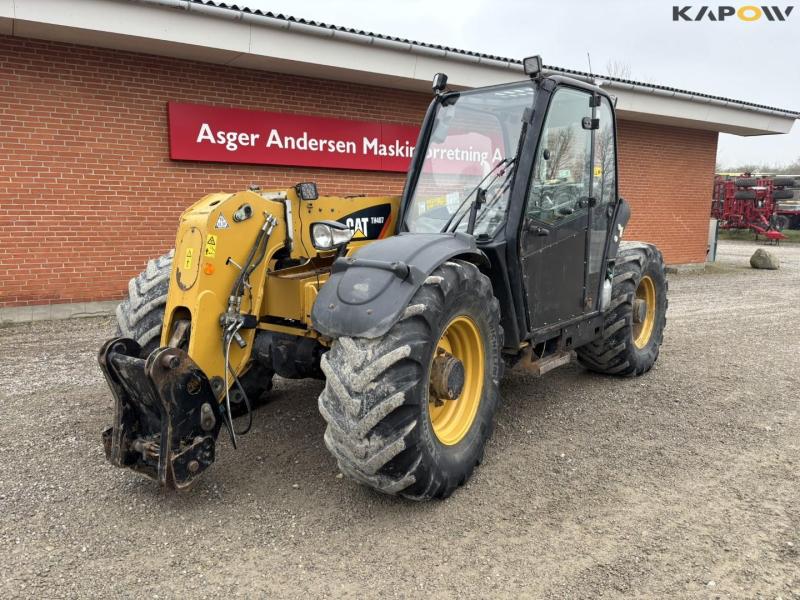 Caterpillar Th407ag Telescopic loader 1