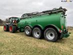 Claas Xerion 3300 Trac with Samson PG 25 manure wagon 7