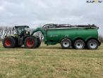 Claas Xerion 3300 Trac with Samson PG 25 manure wagon 8