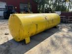 Diesel tank 4000 liters Shell pump with counter 5