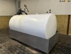 Diesel tank with waste tray 1