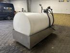 Diesel tank with waste tray 6