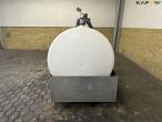 Diesel tank with waste tray 7