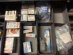 Various electrical spare parts - New 210