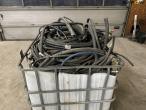 Various hydraulic hoses 9