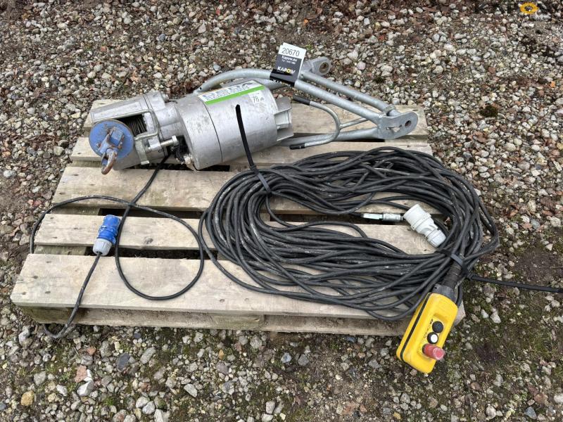 GEDA Star 250 sillads wire winch 1