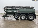 Gøma GG 22 manure wagon with HWD Diff Lock wheel drive 8