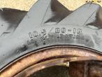 Goodyear 10.8/80-18 twin wheels 10