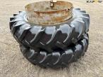 GoodYear 16.9-38 twin wheels 4