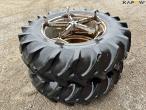 Goodyear 16.9-34 twin wheels 5