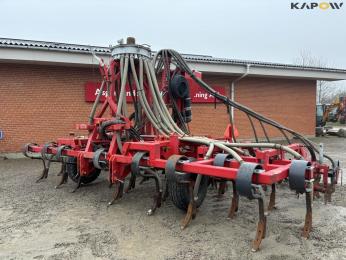 Slurry settler with rape seeding machine