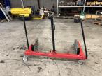 Wheel mounting trolley 4