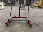 Wheel mounting trolley 8