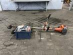 Husqvarna brush cutter with accessories 8