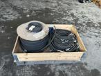 Hydraulic hoses + 1 roll of 3/8 hose 6