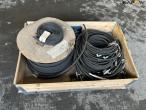 Hydraulic hoses + 1 roll of 3/8 hose 9