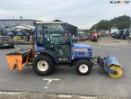 Iseki TM3265 with sweeper and roller spreader 4