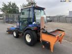 Iseki TM3265 with sweeper and roller spreader 7