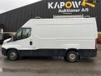 Iveco 35s17 box van with interior and tools 8