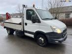 Iveco Daily 35C Flatbed truck with crane 3