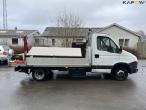 Iveco Daily 35C Flatbed truck with crane 4