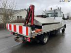 Iveco Daily 35C Flatbed truck with crane 5