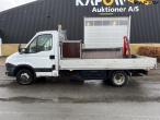 Iveco Daily 35C Flatbed truck with crane 8