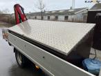 Iveco Daily 35C Flatbed truck with crane 22